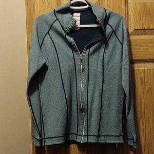 Teal Zip-Up Jacket